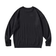 thumbnail image 1 of Yuanlong Mens Sweaters Oversized Cable Knitted Sweater For Round Neck Long Sleeve Pullover Tops Winter Layer Warm Clothes, 1 of 4