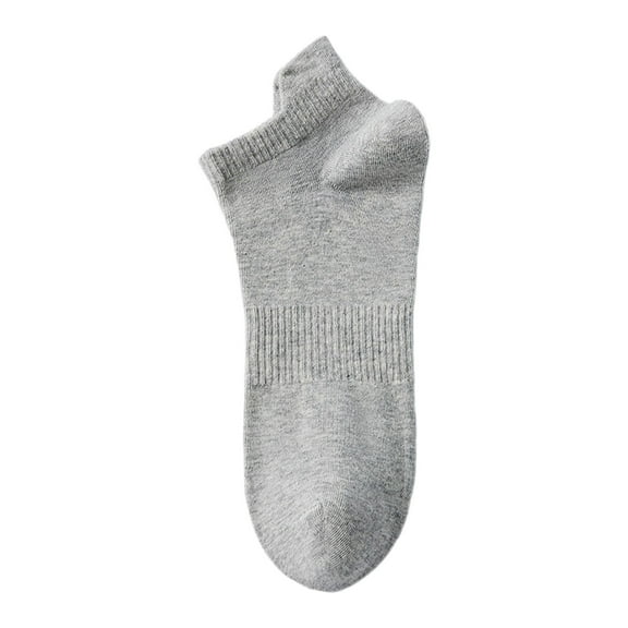 Yuanlong Socks Spring Summer Basic Solid Color Thin Shallow Low-Cut Socks Daily Adult Breathable Lightweight Short Socks