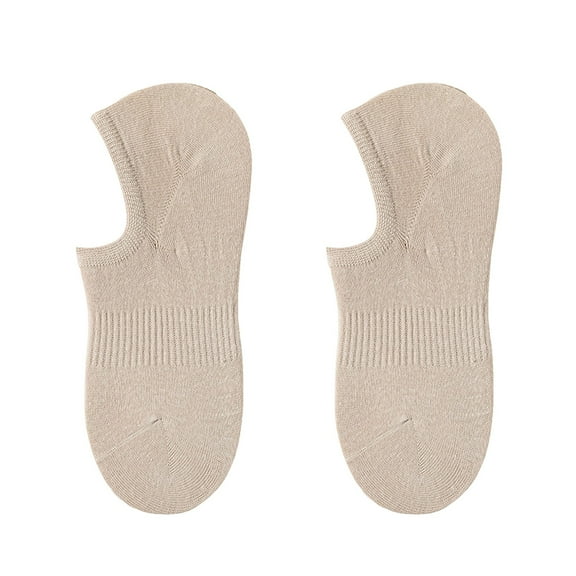 Yuanlong Socks Spring Summer Basic Solid Color Ultra-Thin Shallow Low-Cut Socks Adult Daily Breathable Comfy Short Socks