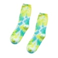 thumbnail image 1 of Yuanlong Socks Spring Winter Tie Dye Knitting Cotton Mid Tube Calf Socks Daily Hosiery Breathable Crew Socks For Womens13, 1 of 2