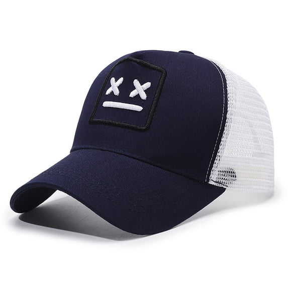 Yuanlong Unisex Baseball Cap Embroidered Cap Mesh Breathable Classic Adjustable Outdoor Sports Sun Hat