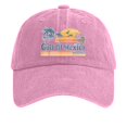 thumbnail image 1 of Yuanlong Unisex Baseball Cap Gulf Of Mexico Print Washed Vintage Adjustable Curved Brim Sun Cap Beach Travel Outdoor Dad Cap, 1 of 3