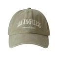 thumbnail image 1 of Yuanlong Unisex Baseball Cap Letter Embroidered Curved Brim Adjustable Cap Washable Sports Caps, 1 of 3