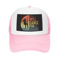 thumbnail image 1 of Yuanlong Unisex Baseball Cap Printed Mesh Breathable Curved Brim Cap Adjustable Daily Outdoor Sun Hat, 1 of 2