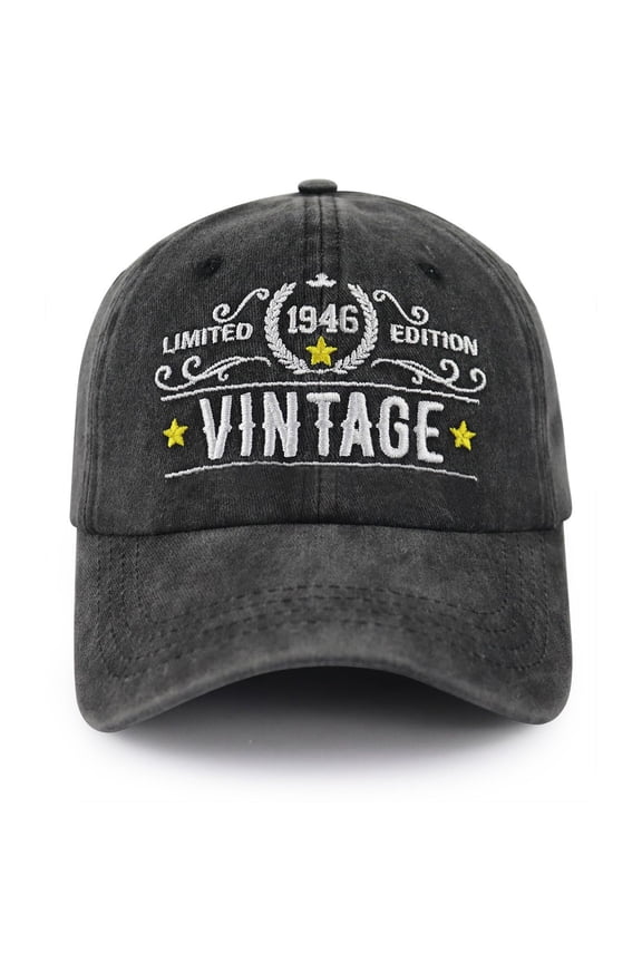 Unisex Baseball Cap Summer Sun Hat Embroidered Letters Artistic Classic Vintage Sports Headwear