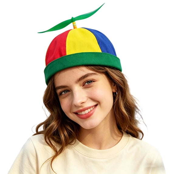 Yuanlong Unisex Baseball Cap Summer Sun Hat With Detachable Propeller Adjustable Classic Sports Headwear