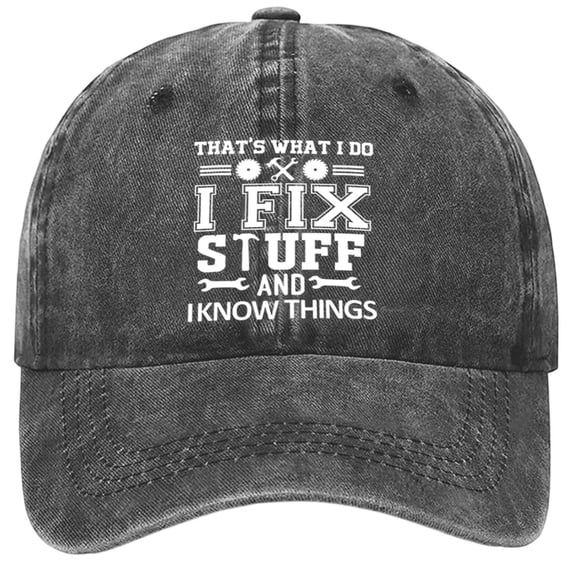 Yuanlong Unisex Baseball Caps Distressed Washed Printed Curved Brim Baseball Cap Stylish Adjustable Hat