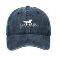 thumbnail image 1 of Yuanlong Unisex Baseball Caps Printed Washed Cap Casual Curved Brim Classic Outdoor Activities Dad Hat, 1 of 3