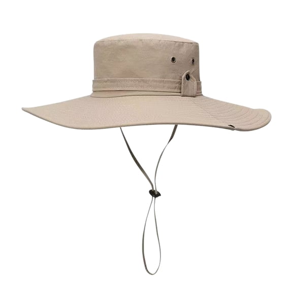 Yuanlong Unisex Bucket Hats Adjustable Lightweight Boonie Hat Ventilated Comfy Fishing Camping Adventure Sun Hat