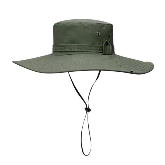 Yuanlong Unisex Bucket Hats Adjustable Lightweight Boonie Hat Ventilated Comfy Fishing Camping Adventure Sun Hat