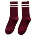 thumbnail image 1 of Yuanlong Mens Crew Socks Performance Athletic Socks Comfort Running Sports Breathable Lightweight Hosiery, 1 of 2