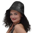 thumbnail image 1 of Yuanlong Unisex Gold Print Bucket Hat With Wide Brim Summer Sun Hat Solid Color Hip Hop Streetwear Headwear, 1 of 4