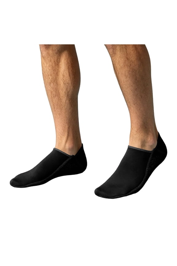 Unisex Water Socks Low-Cut Non Slip Socks Solid Color Classic Water Sports Surf And Dive Sock