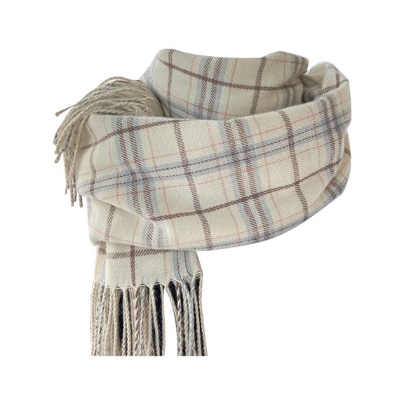 Yuanlong Women Scarves Winter Classic Color Blocked Plaid Shawl Wraps With Tassel Adult Thermal Soft Large Blanket Scarf