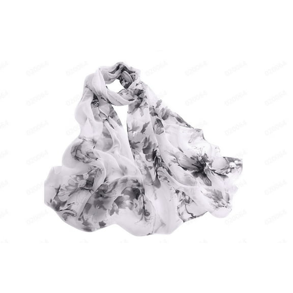 Yuanlong Womens Scarves Spring Winter Floral Print Thin Long Shawls And Wraps Outdoor Comfort Neckwear Lightweight Scarf