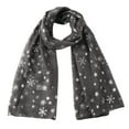 thumbnail image 1 of Yuanlong Winter Scarves Merry Christmas Snowflake Pattern Long Shawls Wraps & Scarf Daily Holiday Lightweight Neck Gaiter, 1 of 2