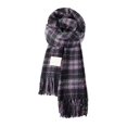 thumbnail image 1 of Yuanlong Winter Scarves Oversized Classic Plaid Knitted Fringe Shawls Wraps Streetwear Fashion Neckwear Ladies Soft Scarf, 1 of 3