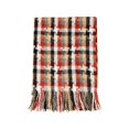thumbnail image 1 of Yuanlong Winter Scarves Plus MidLength Tassel Plaid Print Long Wraps Shawls Outdoor Neckwear Comfort Warmth Blanket Scarf, 1 of 4