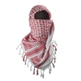 thumbnail image 1 of Yuanlong Winter Scarves Unisex Double-Layer With Fringed Triangle Hooded Scarf Outdoor Windproof Shawls Wraps One Size, 1 of 4