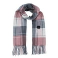 thumbnail image 1 of Yuanlong Winter Scarves Unisex Oversized Checkered Long Shawls Wraps With Tassels Street Neckwear Ladies Fashion Scarfs, 1 of 6