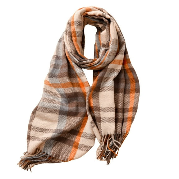 Yuanlong Winter Scarves Winter Autumn Long Color Patchwork Tartan Shawl And Wrap Comfortable Warm Ladies Blanket Scarf