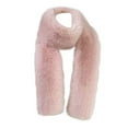 thumbnail image 1 of Yuanlong Winter Scarves Womens Solid Color Long Thickened Warmth Soft Scarf Cold Weather Neckwear Cozy Scarves One Size, 1 of 4