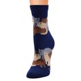 thumbnail image 1 of Yuanlong Women's Crew Socks Cat Pattern Autumn And Winter Socks Soft Cotton Trendy Holiday Casual Hosiery, 1 of 3