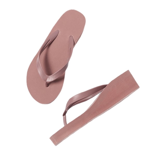 Yuanlong Women's Sandals EVA Wedge Platform Flip Flops Thong Sandals Non Comfort Sleek Summer Beach Casual Slides