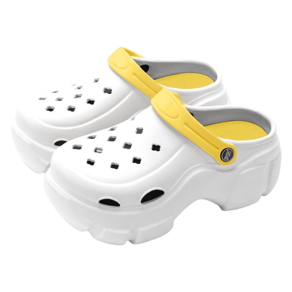 Yuanlong Women's Sandals Platform EVA Clogs Adjustable Back Strap Slip On Non Slip Beach Casual Walking Comfy Versatile Sandals