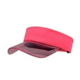 thumbnail image 1 of Yuanlong Women's Visor Solid Color Wide Brim Cap Sun Protection Stylish Transparent Breathable Sun Hat, 1 of 2