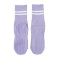 thumbnail image 1 of Yuanlong Women's Yoga Crew Socks Striped Non- All-Season Socks Soft Breathable Classic Minimalist Athletic Hosiery, 1 of 3
