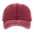 thumbnail image 1 of Yuanlong Womens Baseball Cap Washed Vintage Ponytail Cap Casual Outdoor Sun Protection Peaked Hat, 1 of 6
