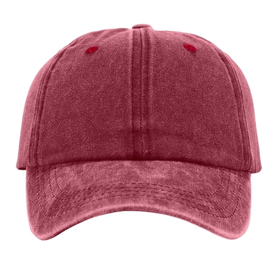 Yuanlong Womens Baseball Cap Washed Vintage Ponytail Cap Casual Outdoor Sun Protection Peaked Hat