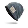 thumbnail image 1 of Yuanlong Womens Beanie Hat Slouchy Letter Label Winter Knit Skull Cap Stretchy Windproof Soft Casual Stylish Outdoor Headwear, 1 of 6