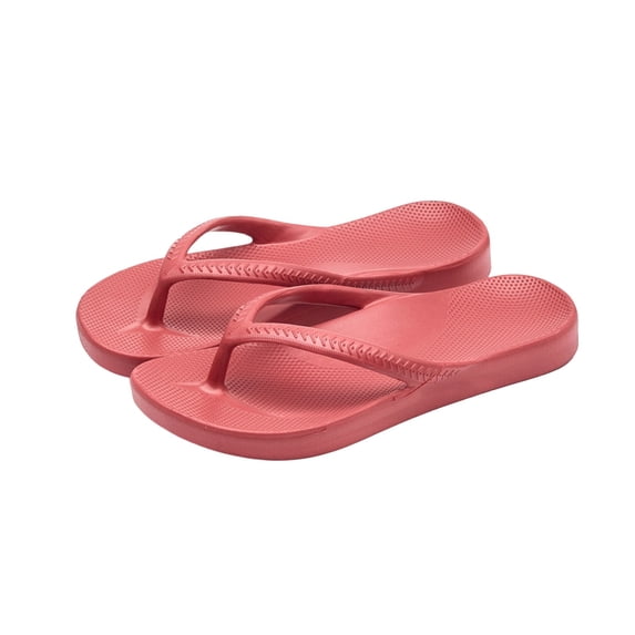 Yuanlong Womens Flip Flops Comfortable Toe Post Sandals Solid Color Thong Daily Outdoor Indoor Wear Footwear