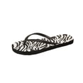 thumbnail image 1 of Yuanlong Womens Flip Flops Printed Thong Sandals Summer Beach Open Toe Design Stylish Holiday Footwear, 1 of 9