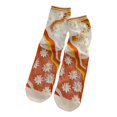thumbnail image 1 of Yuanlong Womens Floral Sheer Socks Fancy Mesh Crew Socks Lightweight Breathable Summer Holiday Dress Socks, 1 of 6