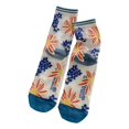 thumbnail image 1 of Yuanlong Womens Floral Sheer Socks Fancy Mesh Crew Socks Lightweight Breathable Summer Holiday Dress Socks, 1 of 3