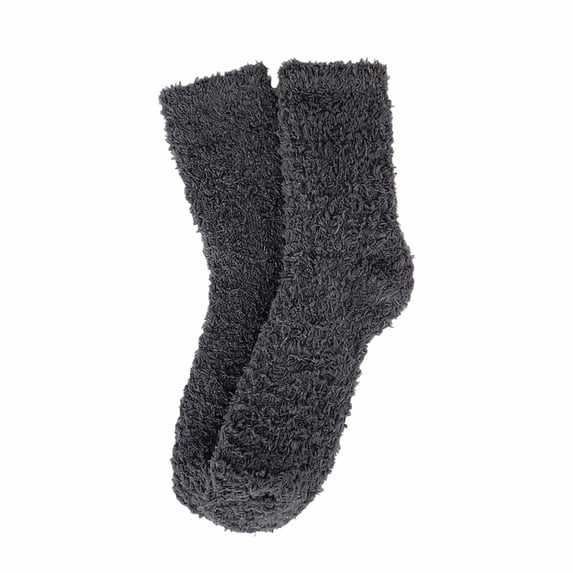 Yuanlong Womens Fuzzy Crew Socks Plush Coral House Socks Soft Warm Fall Winter Daily Lounge Sleep Socks