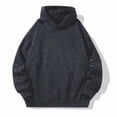 thumbnail image 1 of Yuanlong Womens Hoodies Fashion Starlight Pattern Long Sleeve Drop Shoulder Loose Hoodie Spring Versatile Tops With Pockets, 1 of 2