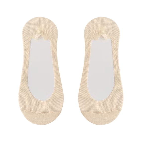 Yuanlong Womens No Show Socks Mesh Non Low Cut Invisible Liner Footies Breathable Solid Color Summer Casual Socks