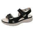thumbnail image 1 of Yuanlong Womens Sandals Adjustable Hook And Loop Platform Summer Sandals Open Toe Hollow Out Beach Shoes, 1 of 8