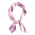 thumbnail image 1 of Yuanlong Womens Satin Square Scarf Solid Color Neck Scarf Head Scarf Hair Wrap Bandana Lightweight Stylish Bag Tie, 1 of 2
