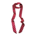 thumbnail image 1 of Yuanlong Womens Scarves Polka Dot Satin Elegant Long Scarf Lightweight Stylish Everyday Wear Neck Wrap, 1 of 3