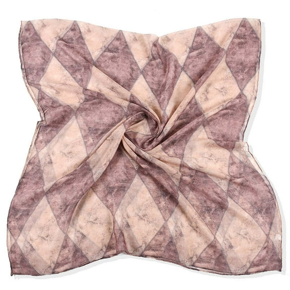 Yuanlong Womens Scarves Tie Dye Diamond Grid Pattern Warm Shawl & Wraps Winter Spring Outing Classic Neckwear Lady Scarf