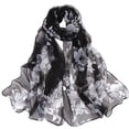 thumbnail image 1 of Yuanlong Womens Scarves Spring Winter Floral Print Thin Long Shawls And Wraps Outdoor Comfort Neckwear Lightweight Scarf, 1 of 1
