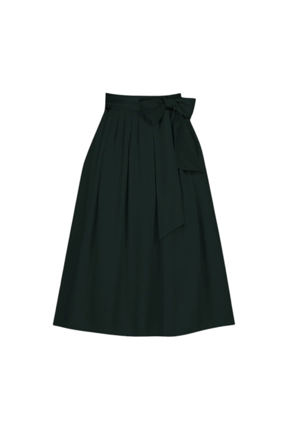 Womens Skirt Wrap Skirt With Bow Waist Design Stylish Solid Color Loose Elegant Casual Dating Party Street Trendy Skirts