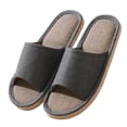 thumbnail image 1 of Yuanlong Womens Slippers Open Toe Slip-On Flat Indoor Slippers Soft Soled Everyday Leisure Bathroom Shoes, 1 of 9