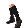 thumbnail image 1 of Yuanlong Womens Socks Autumn Winter Ribbed Knitted Leg Warmers Stirrup Socks For Party Dance Sports Stirrup Leg Warmers, 1 of 6
