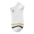 thumbnail image 1 of Yuanlong Womens Socks Spring Cute Embroidery Design Ruffle Knitted Low Cut Socks Daily Wear Breathable Short Ankle Socks, 1 of 3